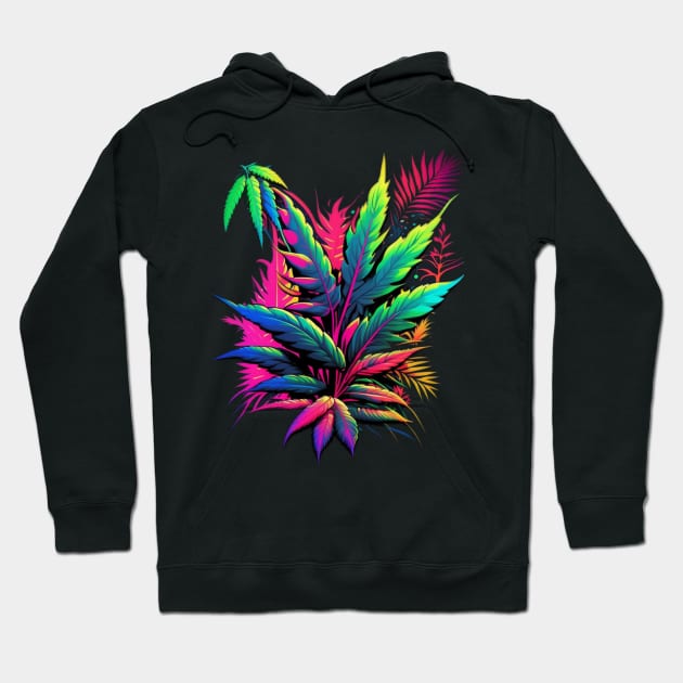 cannabis Hoodie by Discover Madness